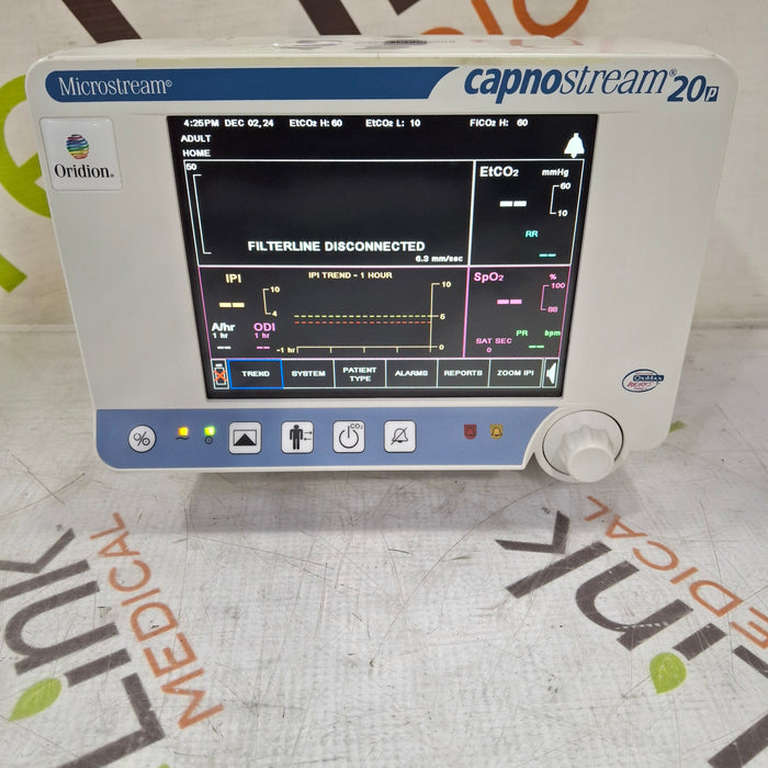 Oridion Capnostream 20P Capnography Monitor