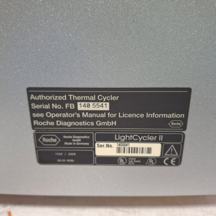 Roche Diagnostics Roche Diagnostics LightCycler II 2 PCR System Research Lab reLink Medical