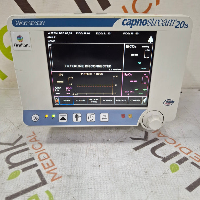 Oridion Capnostream 20P Capnography Monitor