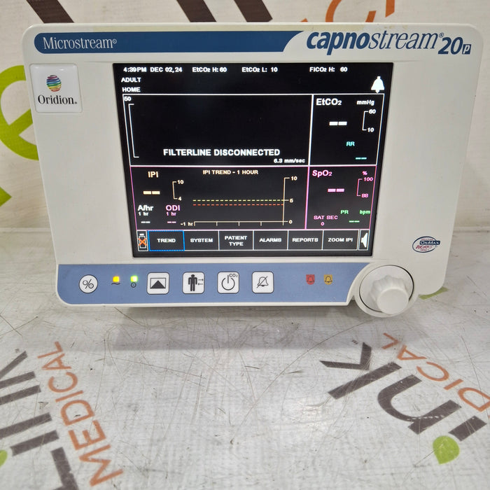 Oridion Capnostream 20P Capnography Monitor