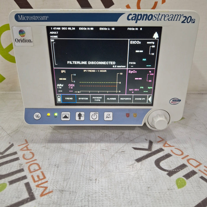 Oridion Capnostream 20P Capnography Monitor