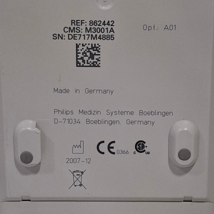 Philips M3001A-A01 Fast SpO2, NIBP, ECG MMS Module