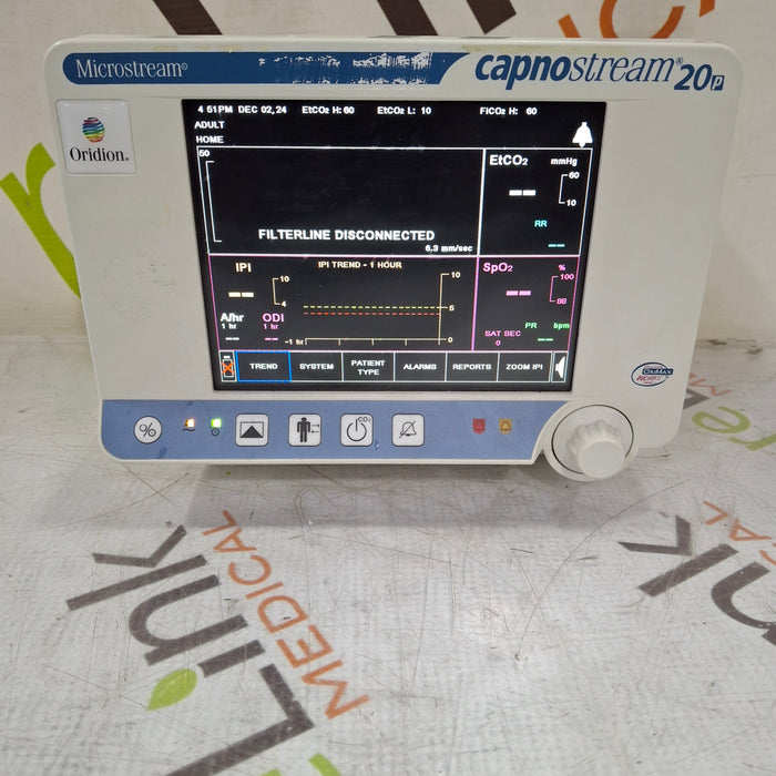 Oridion Capnostream 20P Capnography Monitor