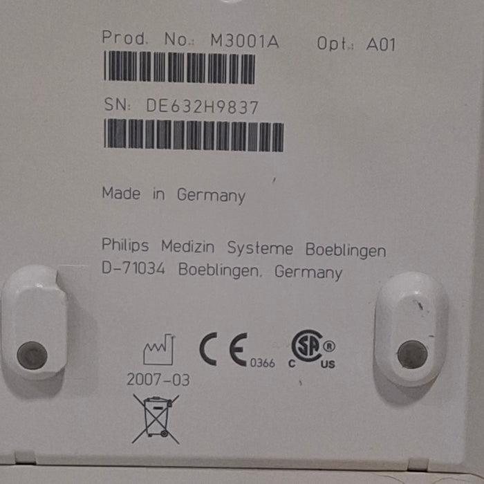 Philips M3001A-A01 Fast SpO2, NIBP, ECG MMS Module