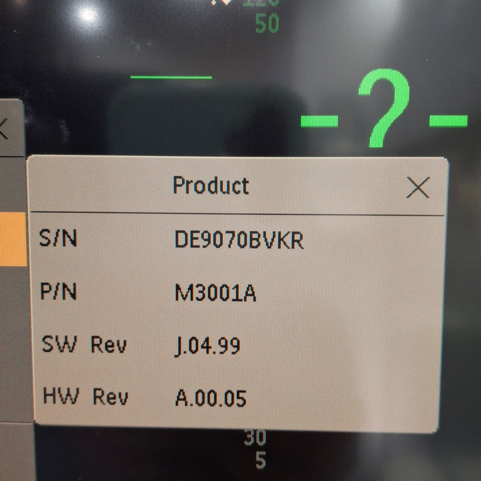 Philips Philips M3001A-A03 Masimo SpO2, NIBP, ECG MMS Module Patient Monitors reLink Medical