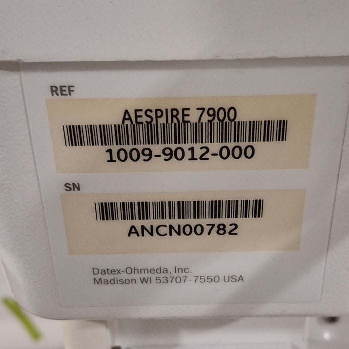 Datex-Ohmeda Aespire 7900 Anesthesia Unit