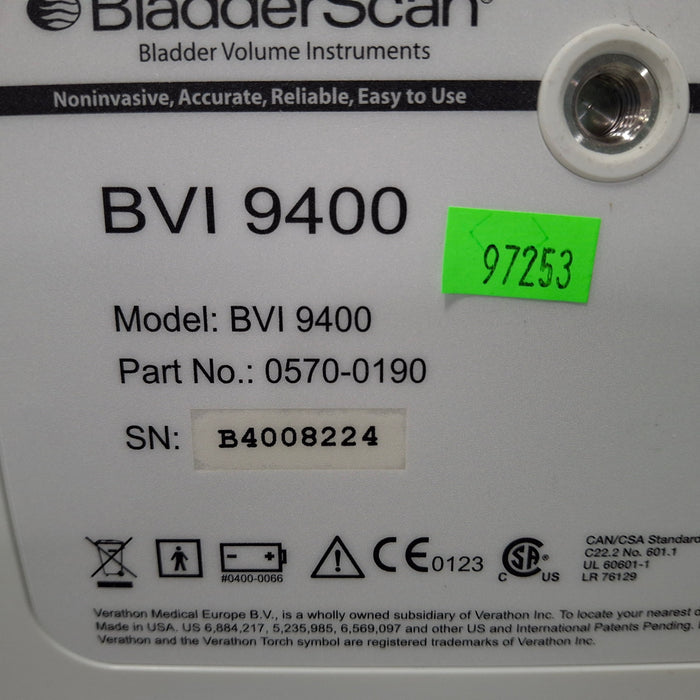 Verathon Medical, Inc Verathon Medical, Inc BVI 9400 Bladderscan Surgical Equipment reLink Medical