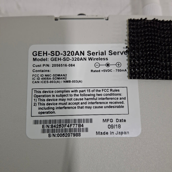 GE Healthcare MAC 5500 without CAM Module ECG System