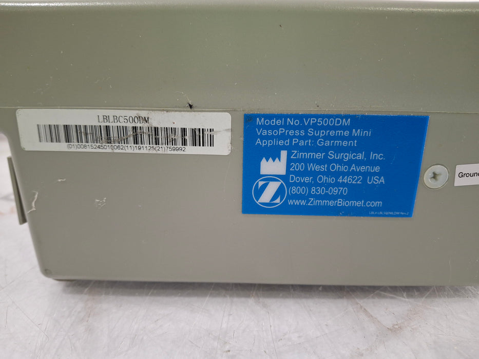 CTC CTC VasoPress Supreme Mini VP500DM Pump Surgical Equipment reLink Medical