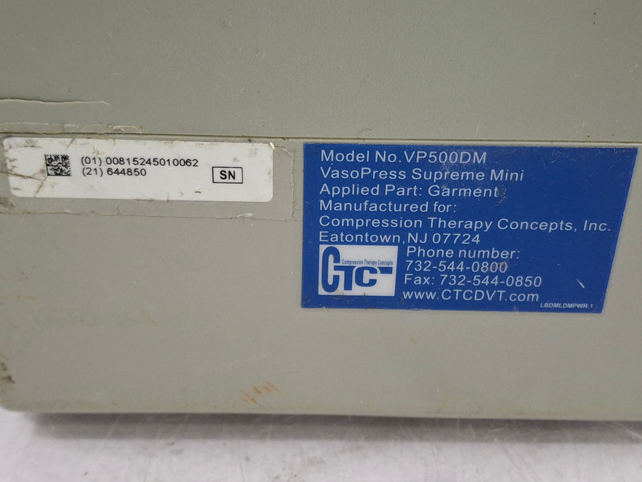 CTC VasoPress Supreme Mini VP500DM Pump
