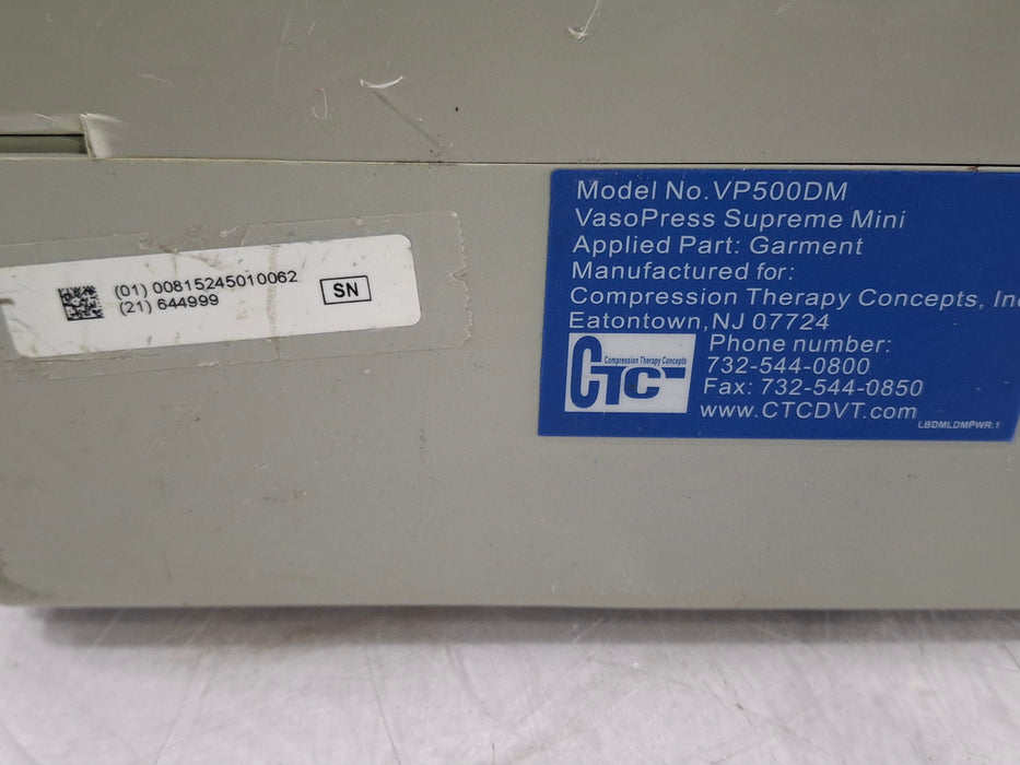 CTC VasoPress Supreme Mini VP500DM Pump
