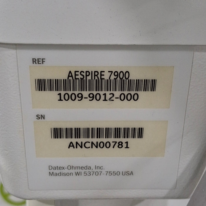 Datex-Ohmeda Aespire 7900 Anesthesia Unit