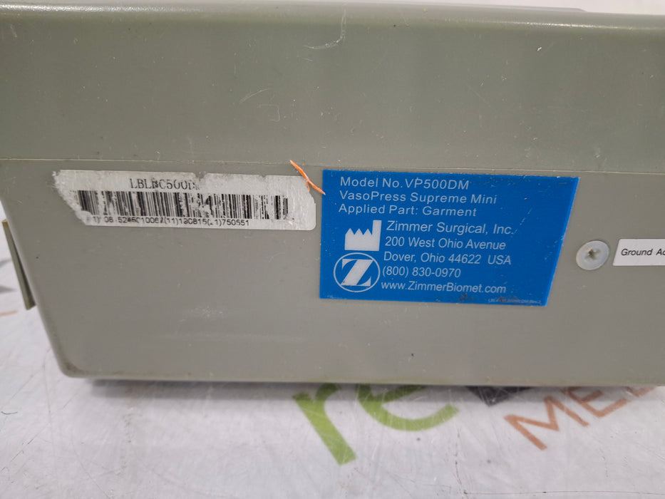 CTC CTC VasoPress Supreme Mini VP500DM Pump Surgical Equipment reLink Medical