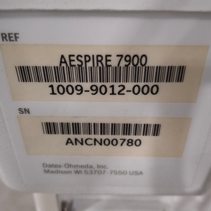 Datex-Ohmeda Aespire 7900 Anesthesia Unit