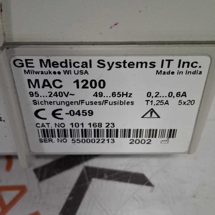 GE Healthcare MAC 1200 ECG