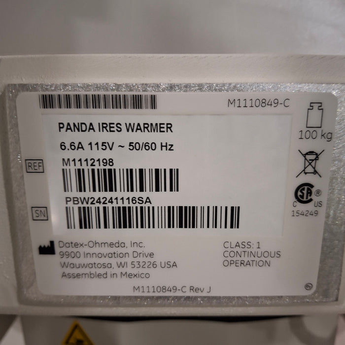 GE Healthcare Panda IRES Infant Warmer