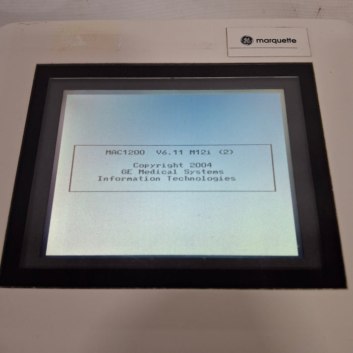 GE Healthcare MAC 1200 ECG
