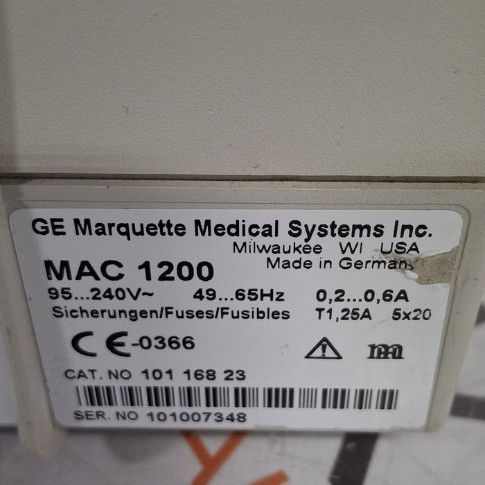 GE Healthcare MAC 1200 ECG