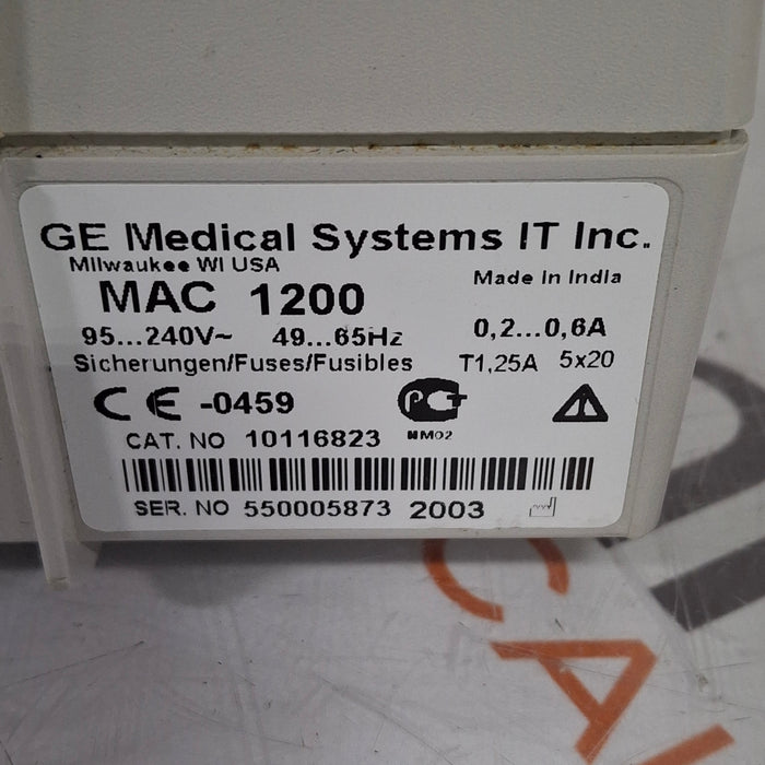 GE Healthcare MAC 1200 ECG