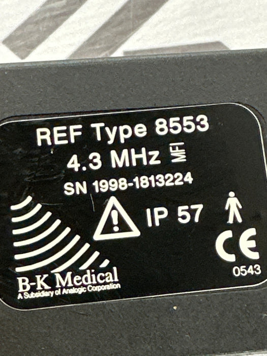 B-K Medical B-K Medical 8553 4.3 MHz Transducer Ultrasound Probes reLink Medical