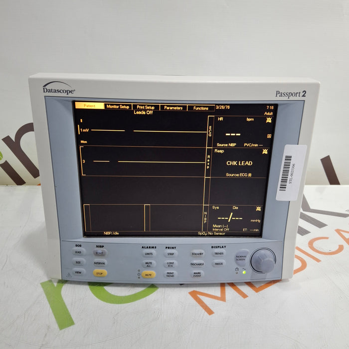 Datascope Datascope Passport 2 Patient Monitor Patient Monitors reLink Medical