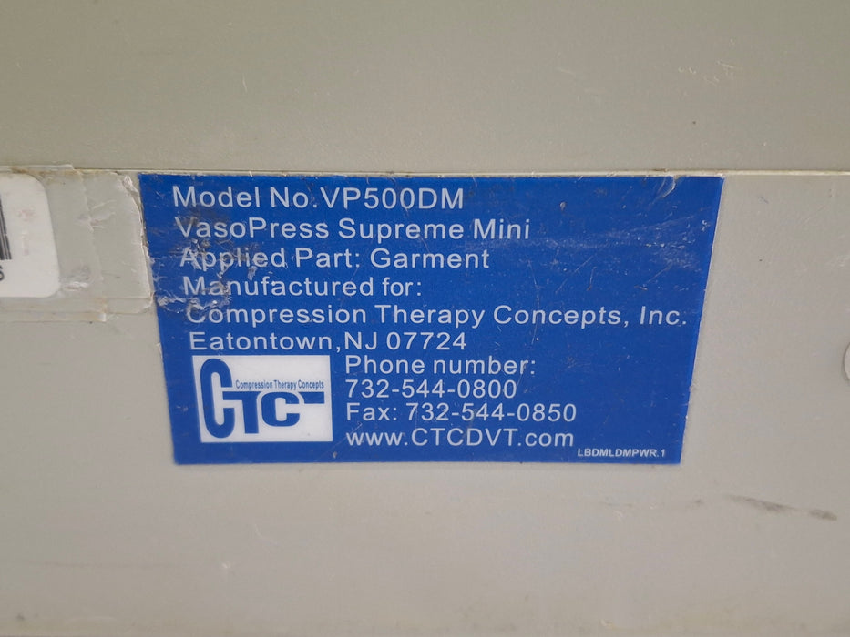 CTC VasoPress Supreme Mini VP500DM Pump