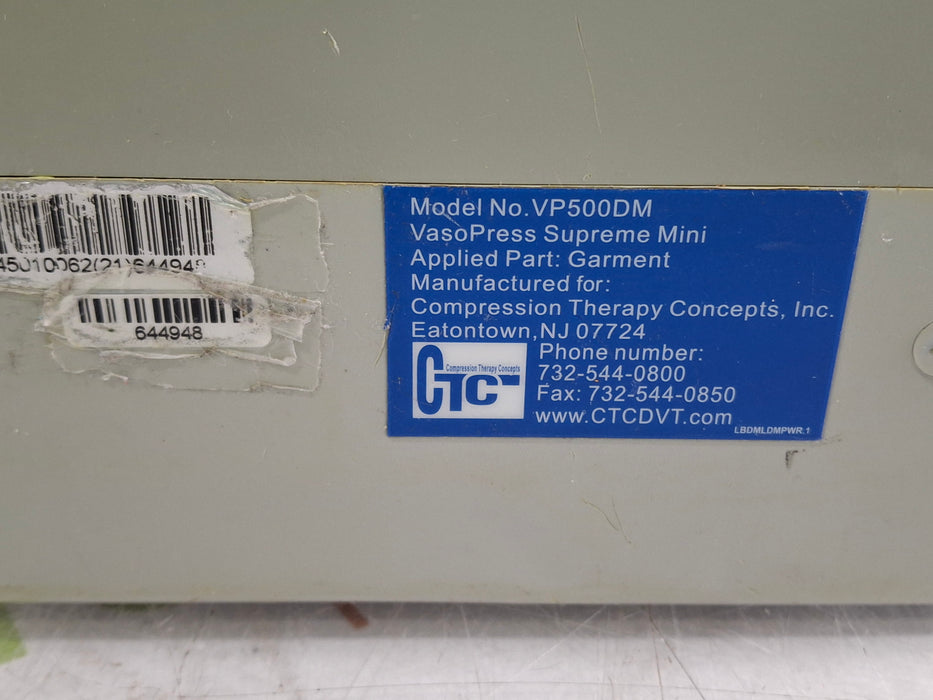 CTC VasoPress Supreme Mini VP500DM Pump