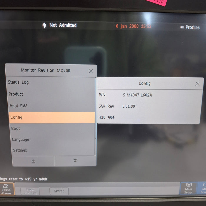 Philips IntelliVue MX700 Bedside Patient Monitor