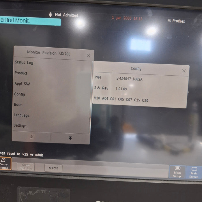 Philips IntelliVue MX700 Bedside Patient Monitor
