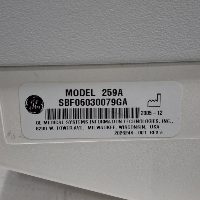 GE Healthcare GE Healthcare Corometrics 250 Series Model 259 Fetal Monitor Patient Monitors reLink Medical