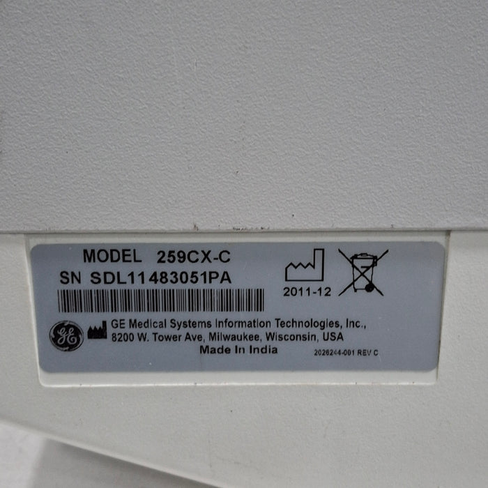 GE Healthcare GE Healthcare Corometrics 250cx Series Model 259cx-c Fetal Monitor Patient Monitors reLink Medical