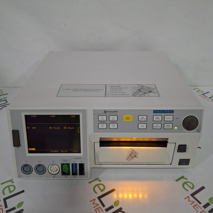 GE Healthcare Corometrics 120 Series Fetal Monitor