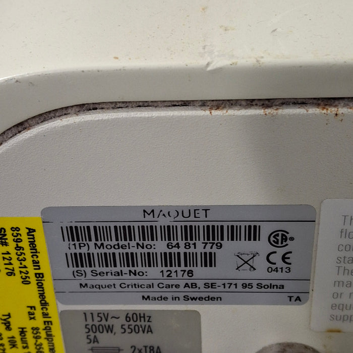 Maquet Maquet Servo I Ventilator Respiratory reLink Medical