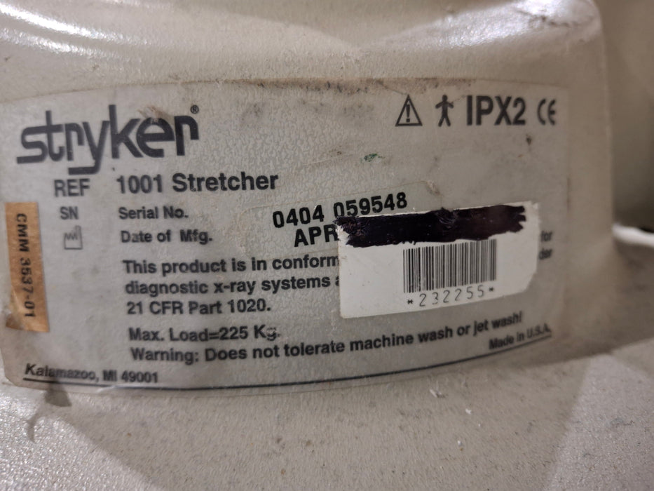 Stryker 1001 ED/PACU Stretcher