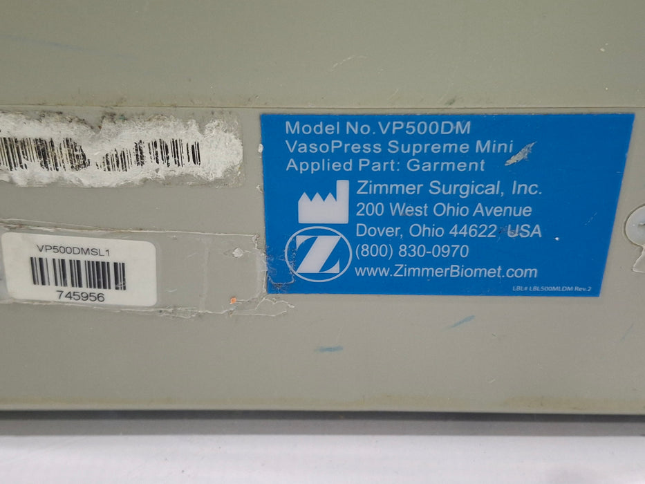 CTC CTC VasoPress Supreme Mini VP500DM Pump Surgical Equipment reLink Medical