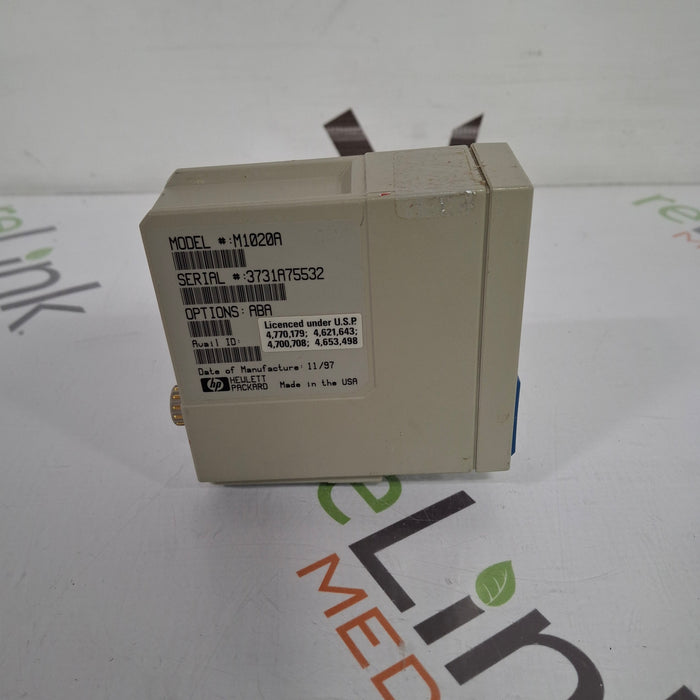 Hewlett Packard M1020A SpO2/PLETH Single Parameter Module