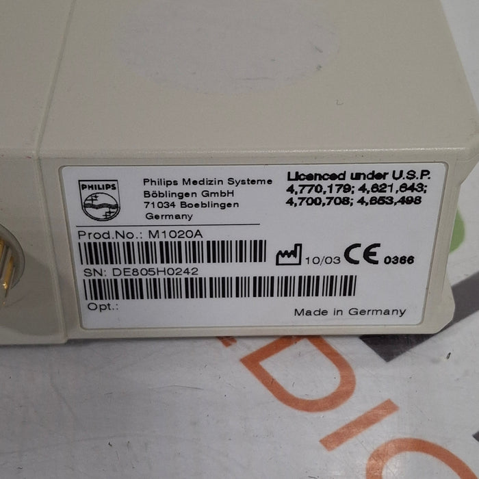 Hewlett Packard M1020A SpO2/PLETH Single Parameter Module