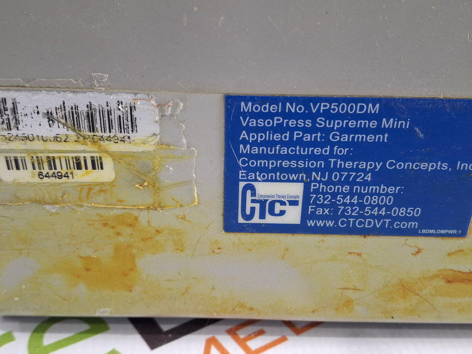 CTC VasoPress Supreme Mini VP500DM Pump