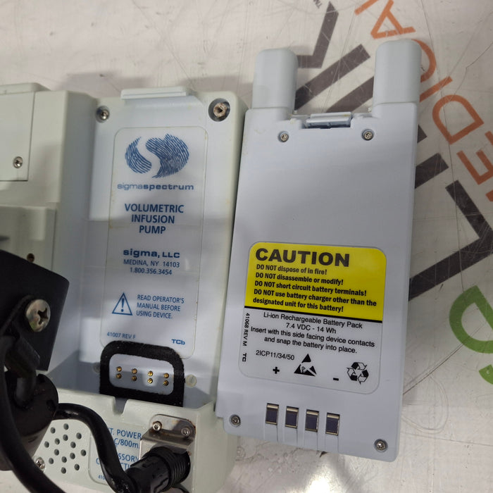 Baxter Sigma Spectrum 6.05.14 with A/B/G/N Battery Infusion Pump