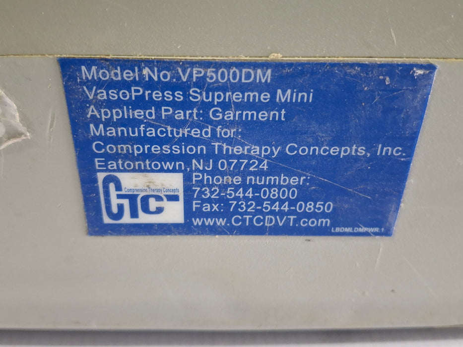 CTC VasoPress Supreme Mini VP500DM Pump