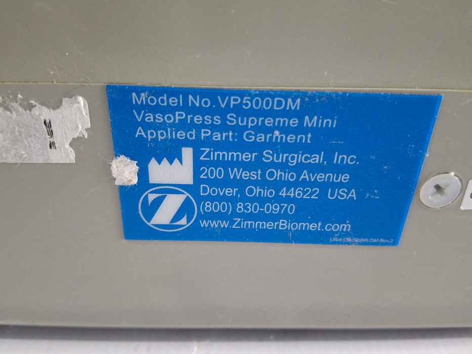 CTC CTC VasoPress Supreme Mini VP500DM Pump Surgical Equipment reLink Medical