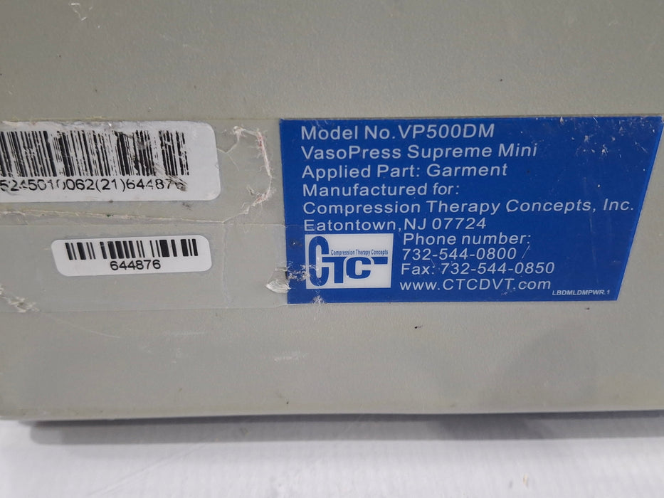 CTC VasoPress Supreme Mini VP500DM Pump