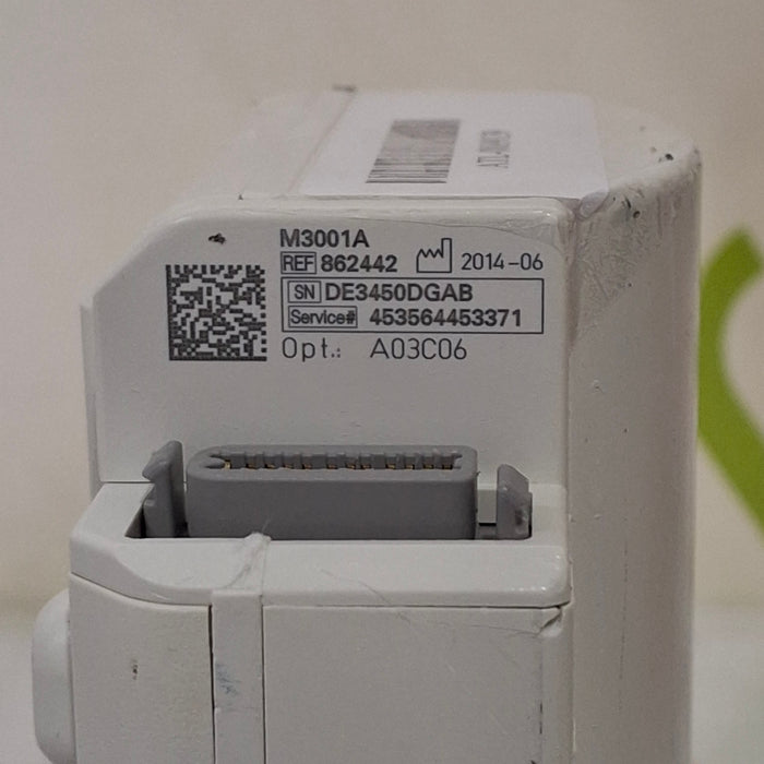 Philips M3001A-A03C06 Masimo SpO2, NIBP, ECG, Temp, IBP MMS Module