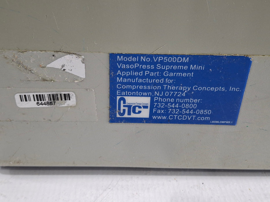 CTC VasoPress Supreme Mini VP500DM Pump