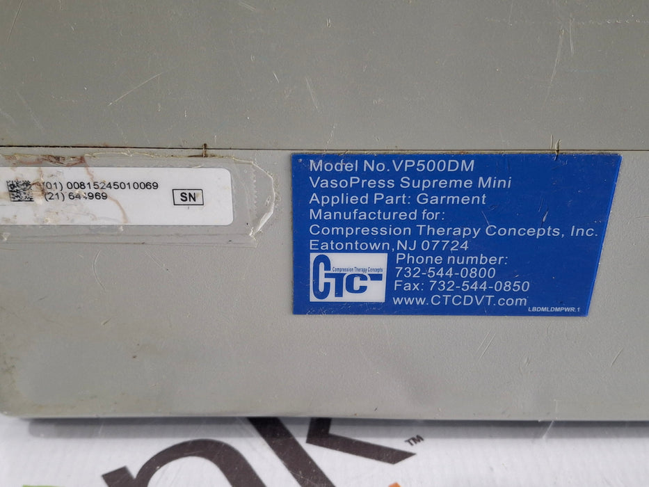 CTC VasoPress Supreme Mini VP500DM Pump
