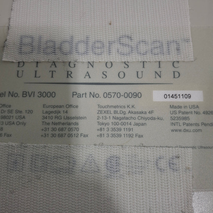 Verathon Medical, Inc BladderScan BVI 3000 Bladder Scanner