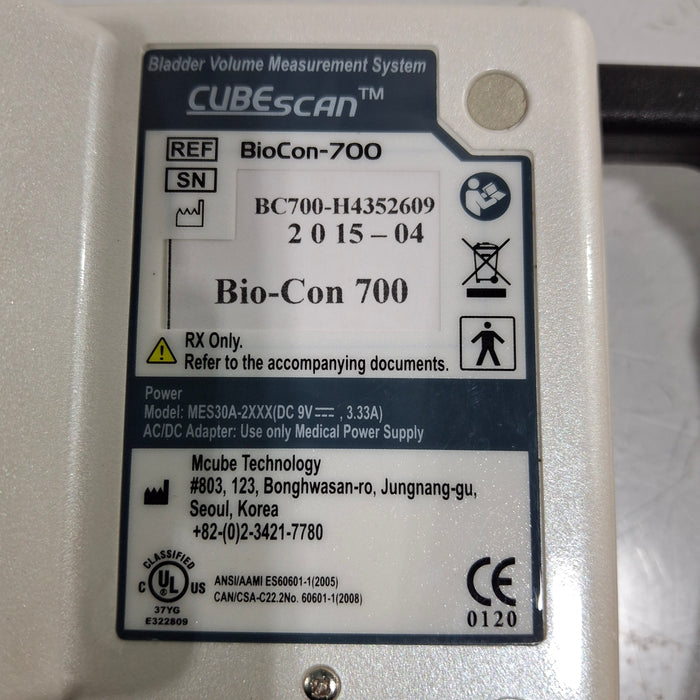 Medline Medline CubeScan BioCon 700 Bladder Scanner Surgical Equipment reLink Medical