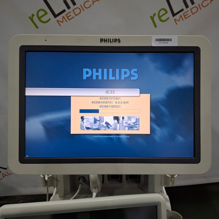 Philips IE33 F-G Cart Ultrasound