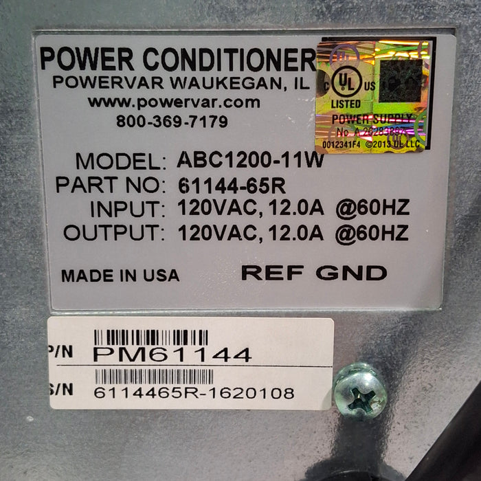 Powervar ABC1200-11W Power Conditioner