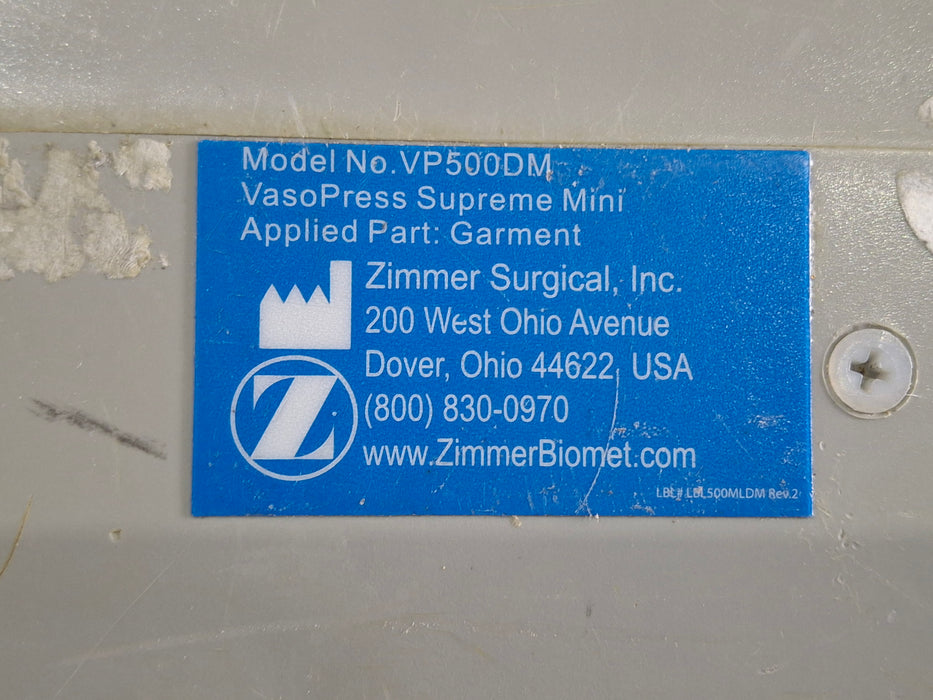 CTC VasoPress Supreme Mini VP500DM Pump